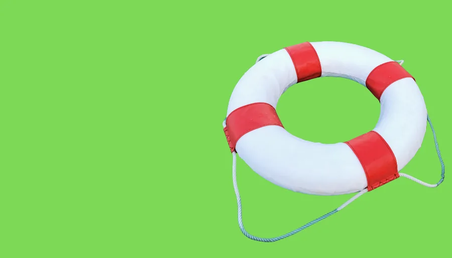 Rescue ring for emergency clean ups